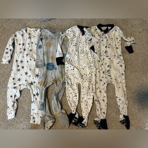 12-18 Month Pajamas - 1 Gap and 3 Burts Bees Brand